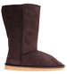 Ocieplane damskie kozaki mukluki śniegowce brązowe /B4-1 15260 T290/