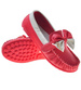 Dziewczęce mokasyny z kokardą Czerwone /C7-2 8993 S1/