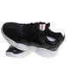 Sznurowane czarne buty sportowe /B1-3 11918 T198/