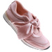 Wsuwane różowe damskie sneakersy z kokardą /F8-3 H2 17508 W054/