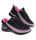 Wygodne sznurowane buty sportowe damskie /C5-3 18653 T255/