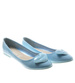 Niebieskie balerinki z ustami /B4-2 8250 S099/
