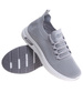 Wsuwane szare buty sportowe męskie /C1-1 17755 GF285/