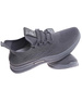 Wkładane męskie szare buty sportowe /C4-1 17997 GF285 +h2/