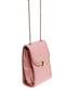 Różowa mała torebka listonoszka z łańcuszkiem /H2-K18 TB529  M235/