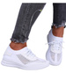 Wsuwane ażurowe buty sportowe damskie /B4-2 15716 T244/