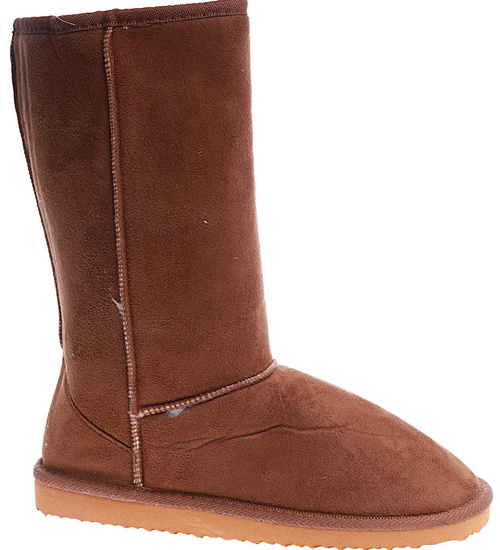 Ocieplane damskie kozaki mukluki śniegowce Camel /G8-1 15123 T290/