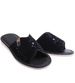Czarne domowe klapki kapcie /D8-1 16205 S165/