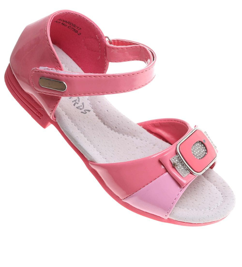 Sandały dziewczęce Obuwie na lato Melon /G12-2 12024 T192/