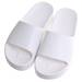 Białe wodoodporne klapki plażowe na platformie /D9-2 17846 G182/