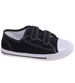 Czarne tenisówki dla chłopca na rzepy /F8-1 18099 T189/