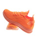 Wsuwane damskie buty sportowe Pomarańczowe /C2-2 13128 S394/