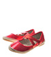 Wygodne dziewczęce balerinki RED /G-8-1 4890 GA097/