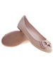 Dziewczęce beżowe balerinki kokardka /A2-3 13297 T290/