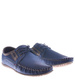 Męskie półbuty jak mokasyny Granatowe /D9-2 10404 S356/