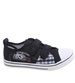 Czarne chłopięce tenisówki na rzepy /A5-2 18839 T184/