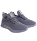 Wkładane męskie szare buty sportowe /C4-1 17997 GF285 +h2/