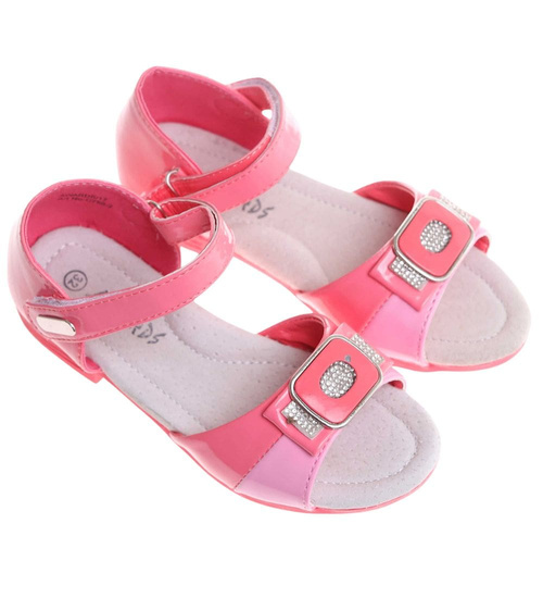 Sandały dziewczęce Obuwie na lato Melon /G12-2 12024 T192/