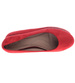Czerwone czółenka na niskim koturnie /F6-3 13181 S291/