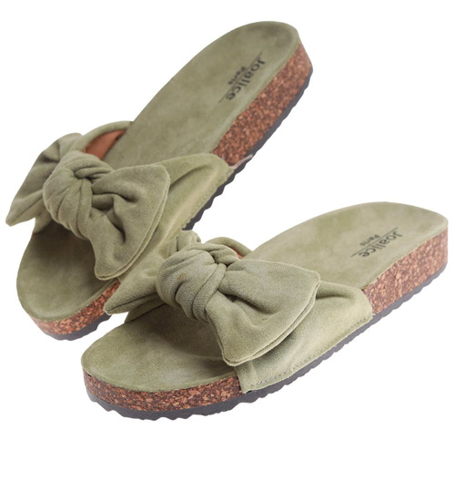 Zielone otwarte klapki profilowane /F10-2 17741 W122/