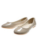 Lakierowane balerinki Beige-Grey /F8-3 4591 S079/