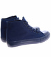 Wysokie granatowe trampki damskie /H2 16721 G9-84/