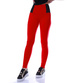 Czerwone legginsy damskie /H2 UB870 G8-6/