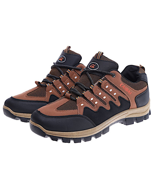 Camelowe sportowe buty męskie trekkingowe /A9-1 14951 T421/