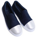 Wsuwane granatowe trampki dziewczęce slip on /D5-2 13683 T004/