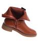 Karmelowe botki damskie z klamerkami /i5-3 h2 18398 W288/