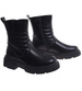 Czarne wysokie botki na platformie /J4-4 H2 18441 W188/