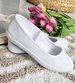 Wsuwane białe balerinki tenisówki czeszki /F6-2 15529 T295/