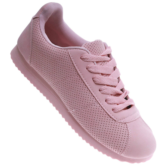 Różowe damskie buty sportowe /G7-2 17411 T102 +H2/