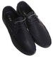 Półbuty męskie czarne sznurowane /E7-1 17874 S396/