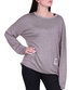 Szara bluzka damska oversize /H UB820 S235/