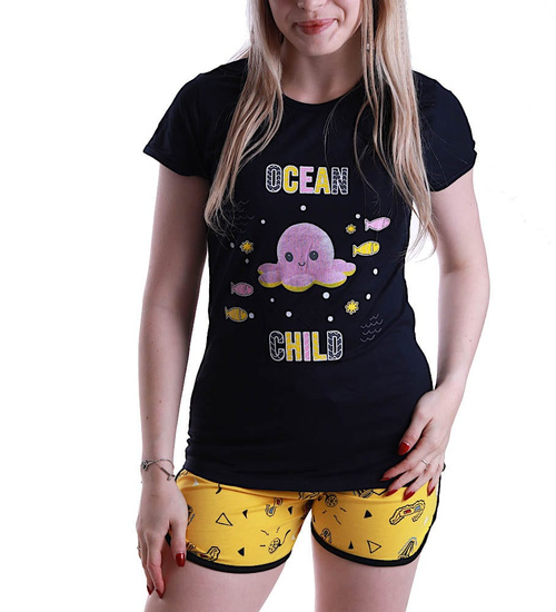 Piżama z krótkimi szortami /H2-K67 P35 S195/