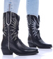 Czarne botki kowbojki Seastar /F10-3 15292 T197/