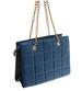 Morska torebka kuferek z łańcuszkiem i paskiem /H2 K27 TB675 G195/