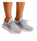 Wsuwane damskie buty sportowe Szare /D6-3 10120 S197/