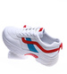 Białe sznurowane buty sportowe /G13-2 14261 T291/
