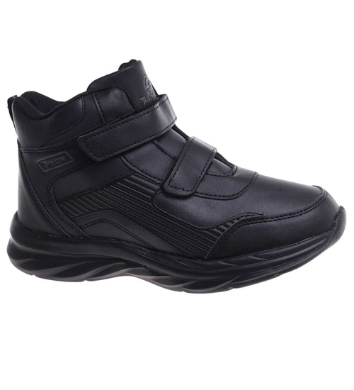 Ocieplane chłopięce półbuty na rzepy /E9-2 18362 T285/