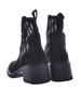 Czarne damskie botki workery /F2-2 18190 T293/