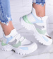  Wsuwane sneakersy na grubej podeszwie /C7-2 11493 T693/