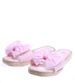 Różowe klapki dla dziewczynki kokarda /F5-1 14590 T198/