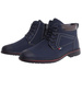 Ocieplane zimowe botki męskie Granatowe /D5-1 18458 T389/