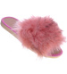 Różowe kapcie damskie na prezent /E1-1 6171 S197/