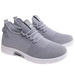 Wsuwane męskie szare buty sportowe /D9-1 17799 GF285 +H2/