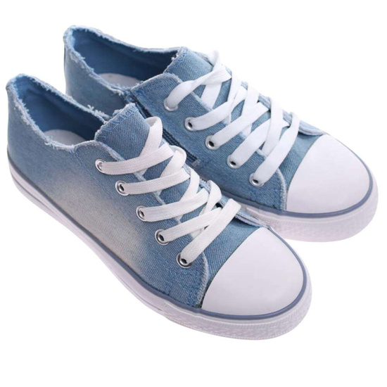 Niebieskie trampki dla dziewczynki /A9-2 17287 T111/