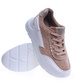 Wiązane sportowe buty damskie beżowe /F8-2 13919 T292/