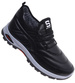 Czarne ocieplane buty sportowe męskie /E10-2 18248 T386/